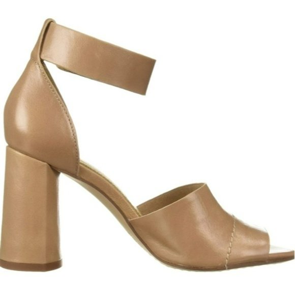 Splendid Thandie Leather Ankle-Strap Sandals Nude -6.5 - Picture 4 of 9